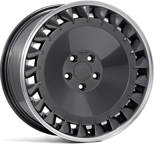CSRD-TF 19x10 ET42 5x112 Carbon Graphite Gepolijste Rand