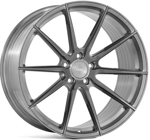 FFR1 20x10.5 ET43 5x112 Full Brushed Carbon Titanium