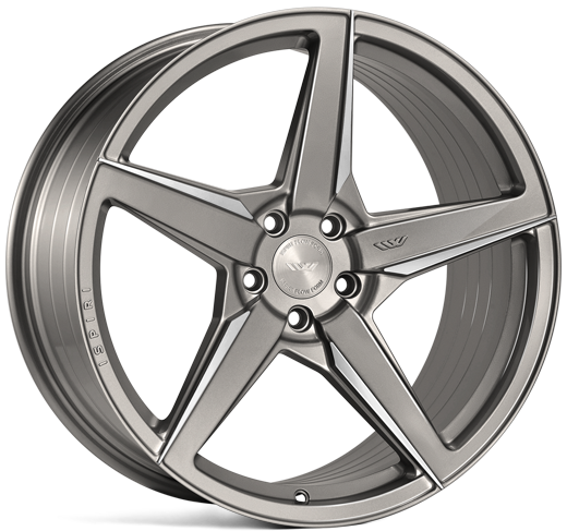FFR5 21x9.5 ET30 5x112 Carbon Grey Brushed