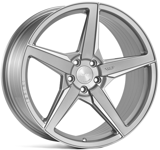 FFR5 21x10.5 ET30 5x112 Pure Silver Brushed