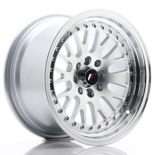 JR10 15x8 ET20 4x100, 4x108 face usinée argent