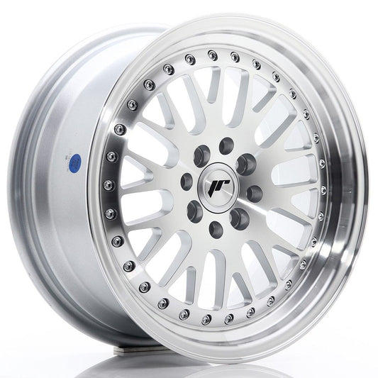 JR10 16x7 ET30 4x100, 4x108 face usinée argent