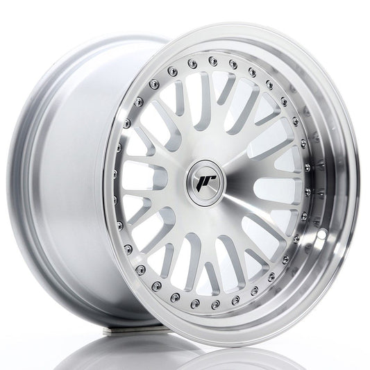 JR10 16x9 ET10-20 PCD personnalisé Face usinée argent