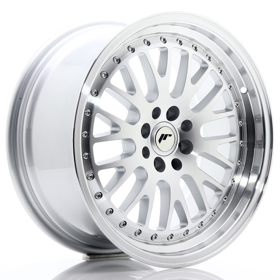 JR10 17x8 ET35 4x100, 4x114.3 face usinée argent