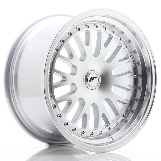 JR10 17x9 ET25-30 PCD personnalisé Face usinée argent