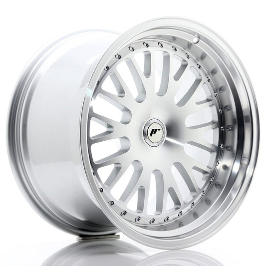JR10 19x11 ET15-30 PCD personnalisé Face usinée argent