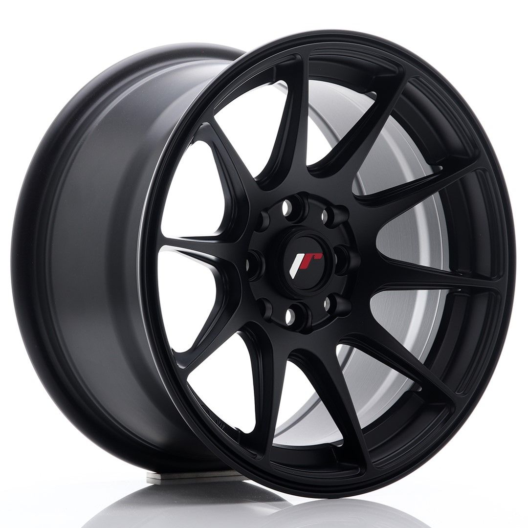 JR11 15x8 ET25 4x100, 4x108 noir mat