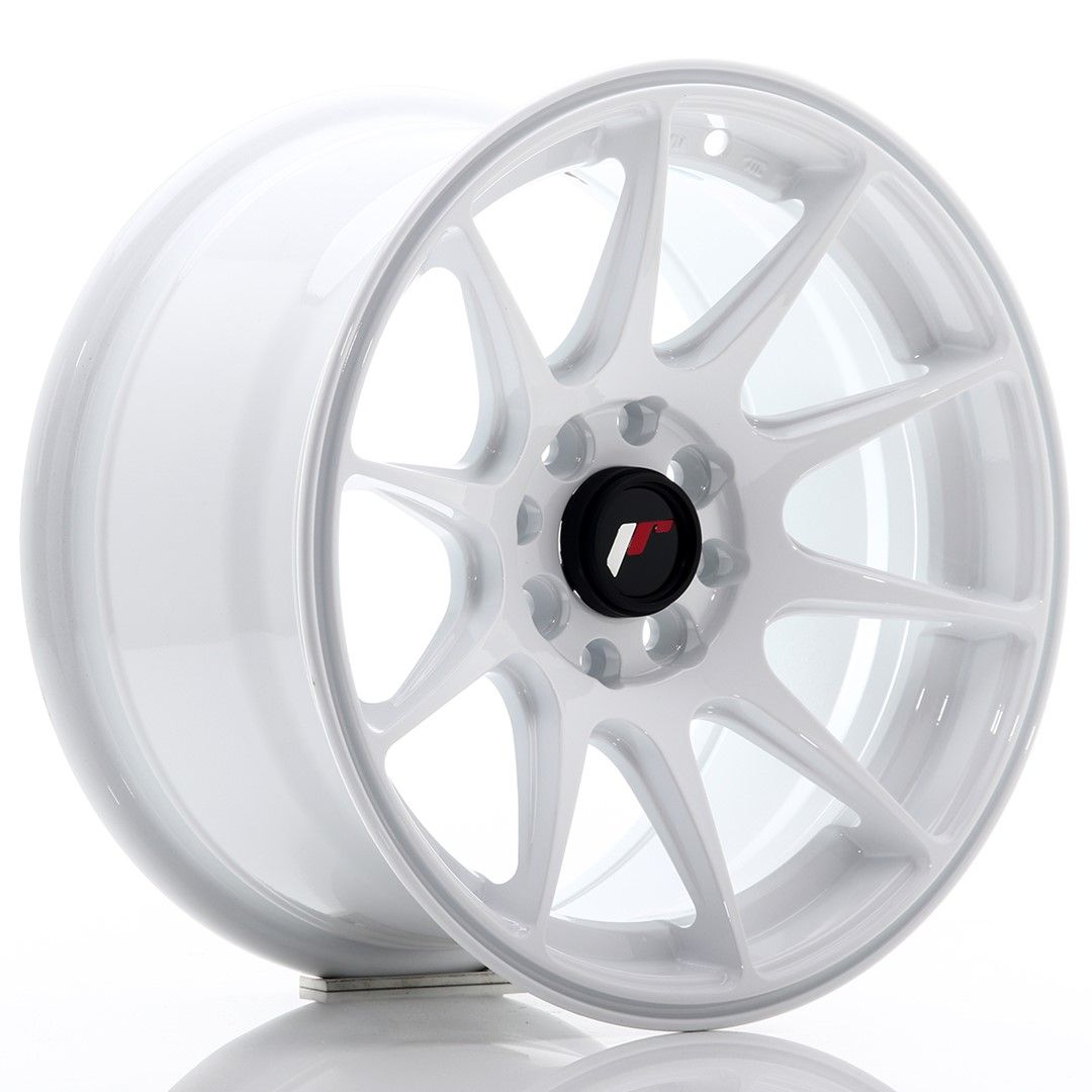 JR11 15x8 ET25 4x100, 4x108 blanc