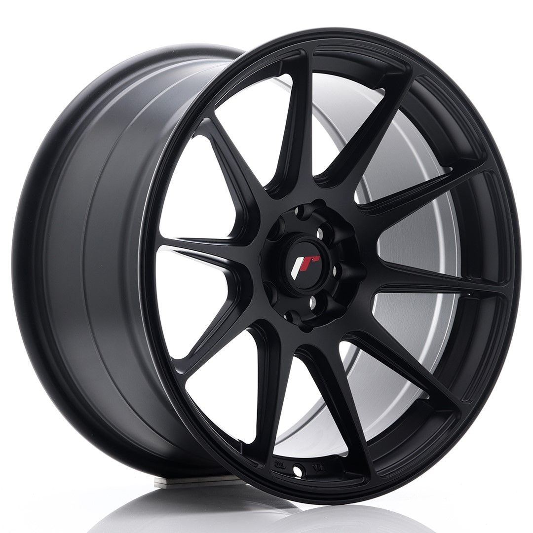 JR11 17x9 ET20 5x100, 5x114.3 noir mat
