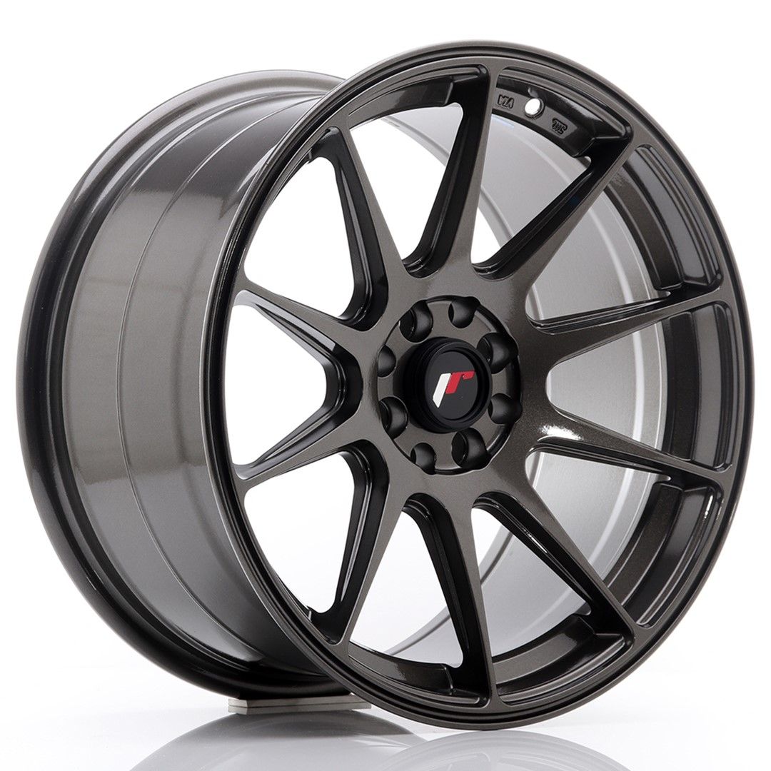 JR11 17x9 ET35 5x100, 5x108 hyper gris