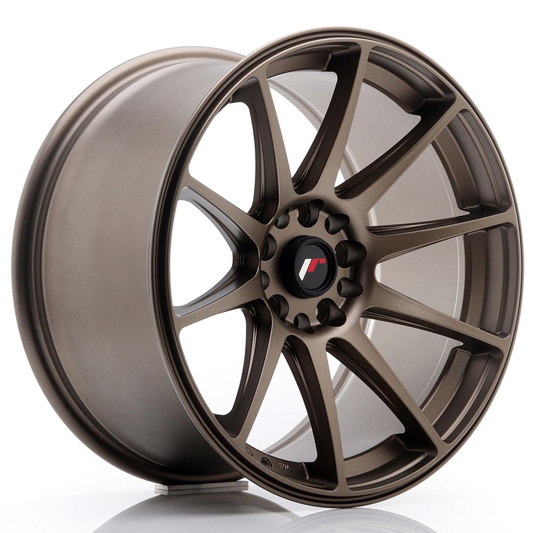 JR11 18x9,5 ET30 5x112, 5x114,3 bronze plat foncé