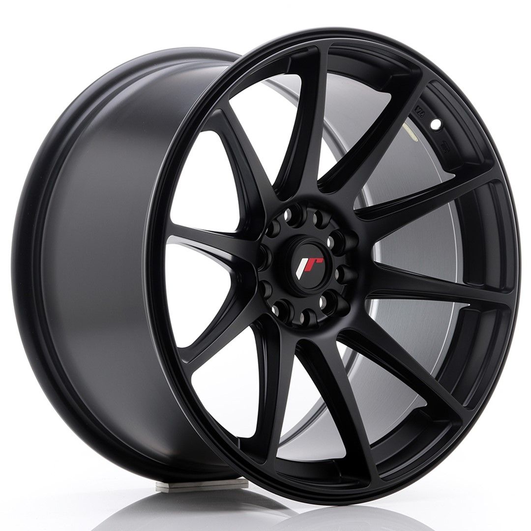 JR11 18x9,5 ET30 5x100, 5x120 noir mat