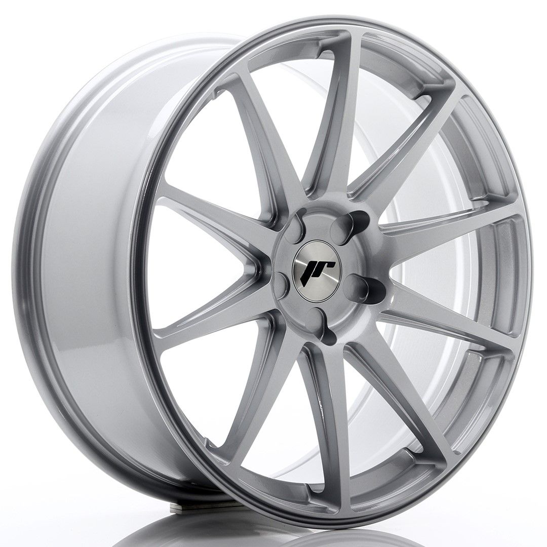 JR11 20x8.5 ET20-35 Aangepaste PCD Hyper Zilver