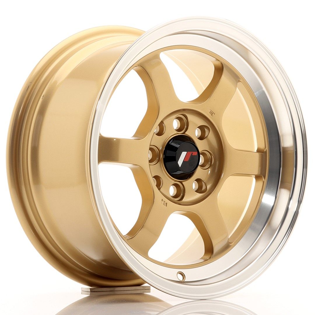 JR12 15x7,5 ET26 4x100, 4x114,3 lèvre usinée en or