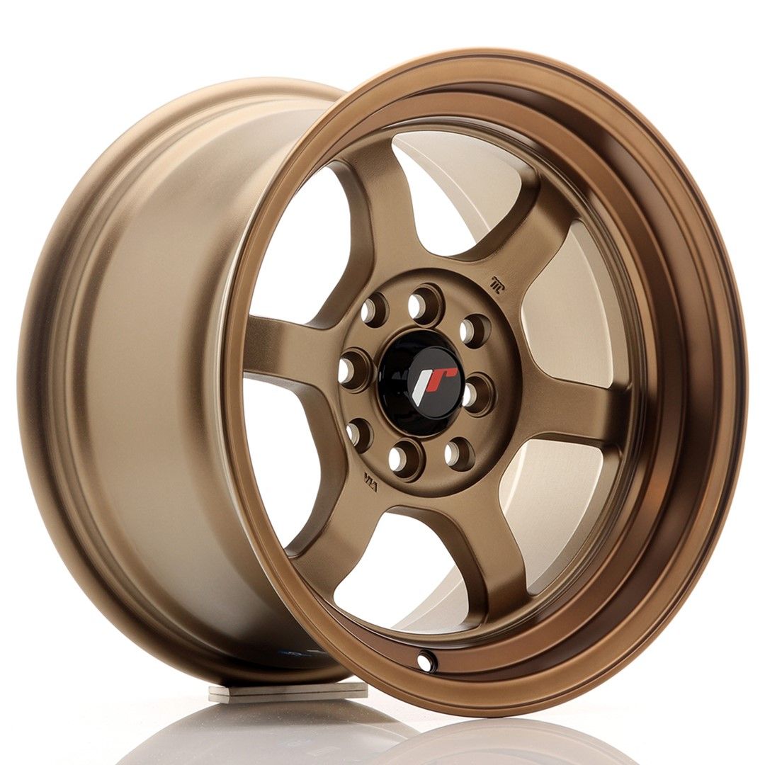 JR12 15x8.5 ET13 4x100, 4x114.3 Dark Anodized Bronze