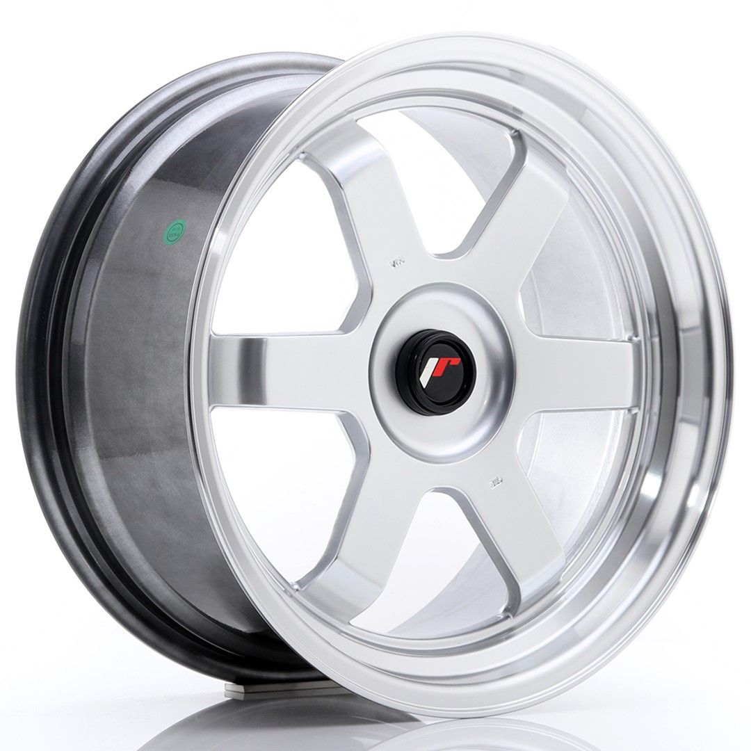 JR12 17x8 ET35 PCD personnalisé Hyper Silver