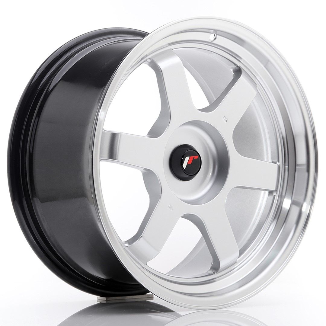 JR12 18x9 ET25-27 Aangepaste PCD Hyper Zilver