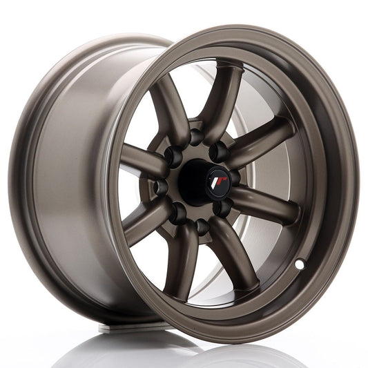 JR19 14x8 ET-13 4x100, 4x114.3 flat bronze