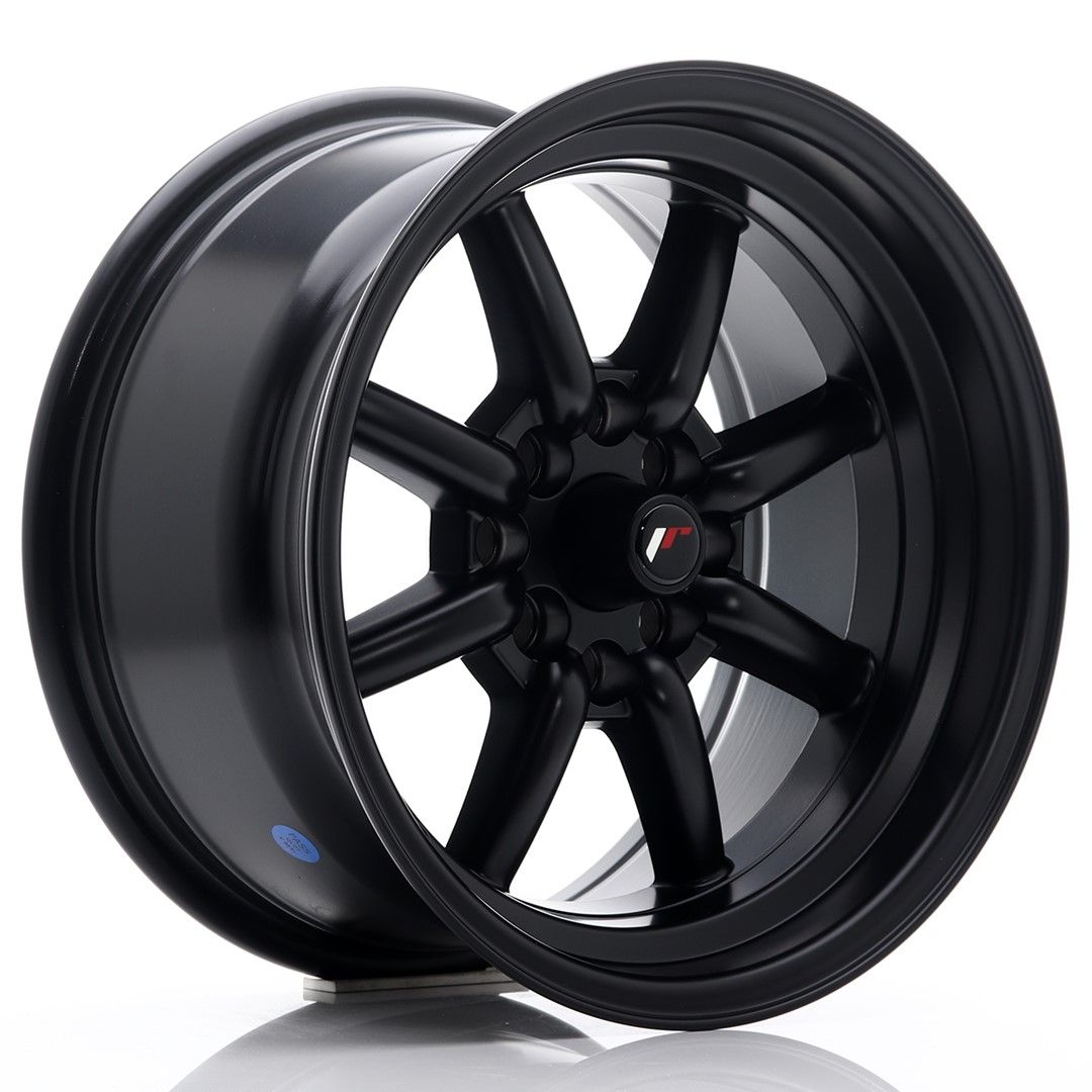 JR19 15x8 ET0 4x100, 4x114.3 noir mat
