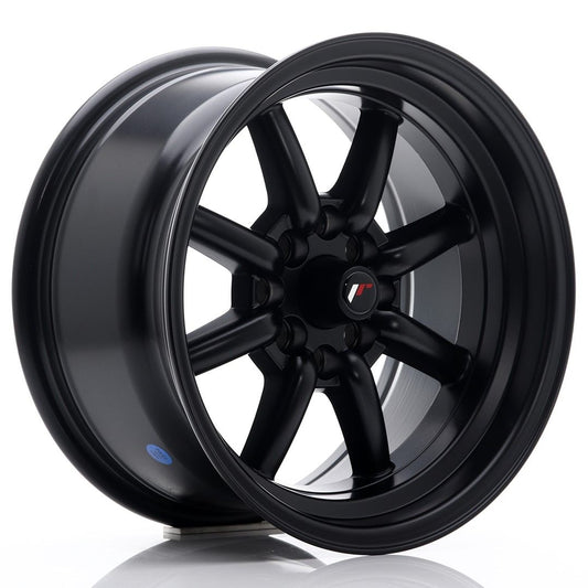 JR19 15x8 ET0 4x100, 4x114.3 flat black