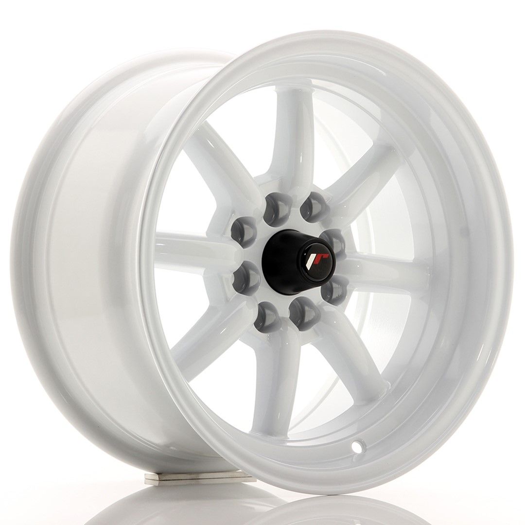 JR19 15x8 ET0 4x100, 4x114.3 blanc