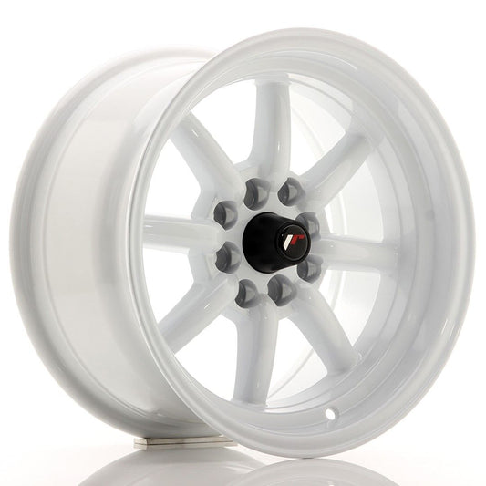 JR19 15x8 ET0 4x100, 4x114.3 white