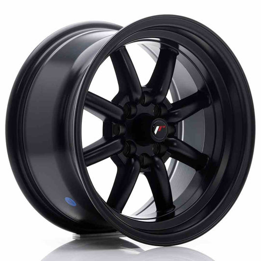 JR19 15x8 ET20 4x100, 4x114.3 flat black