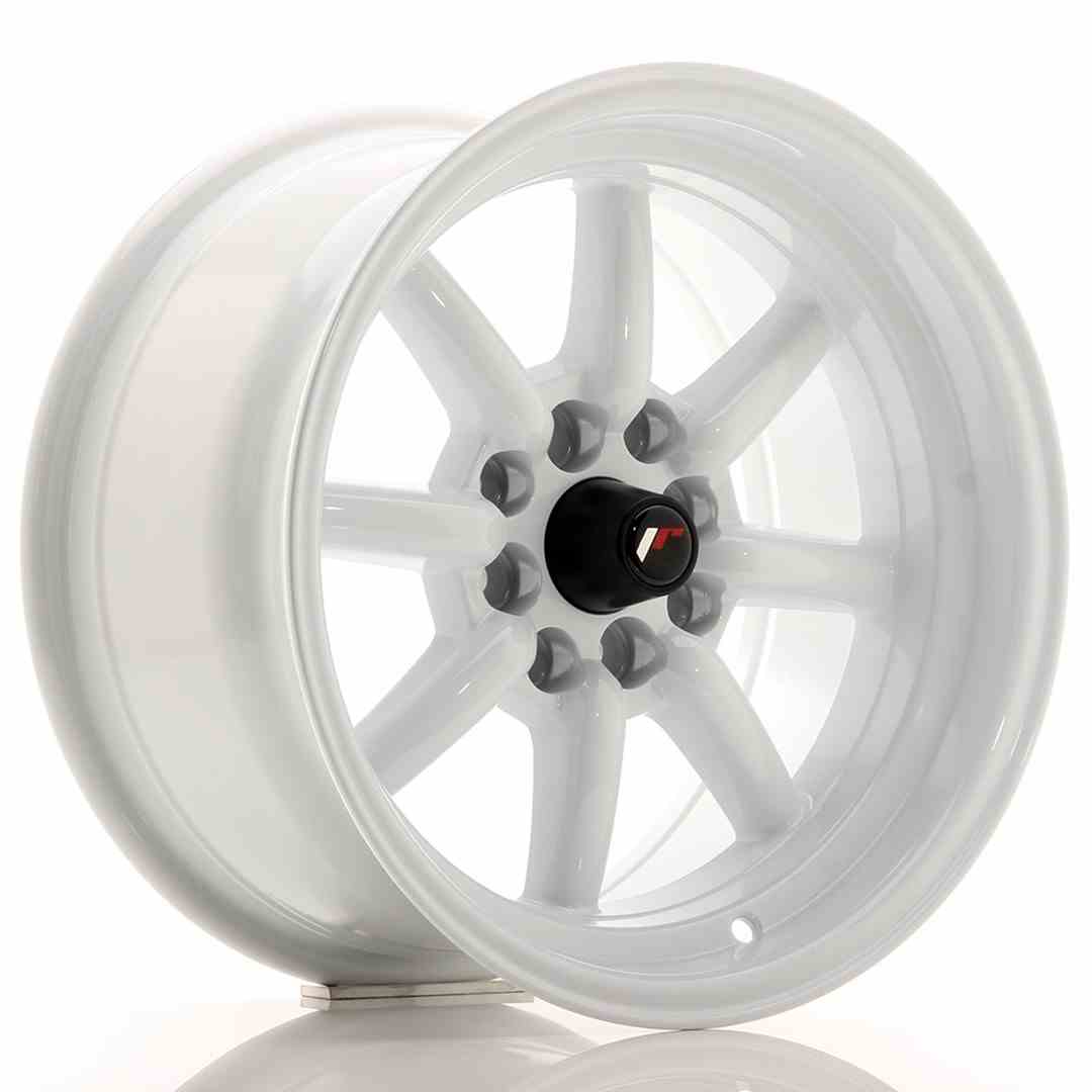 JR19 15x8 ET20 4x100, 4x114.3 blanc