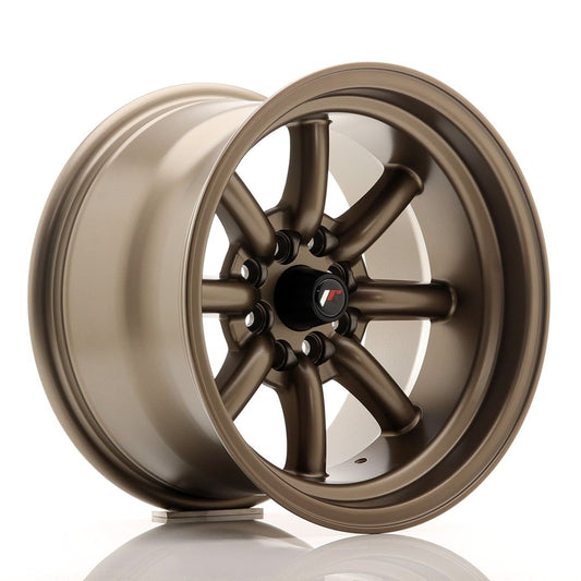 JR19 15x9 ET-13 4x100, 4x108 flat bronze