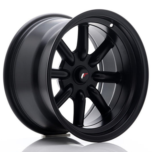 JR19 16x9 ET-1-25 Custom PCD Flat Black