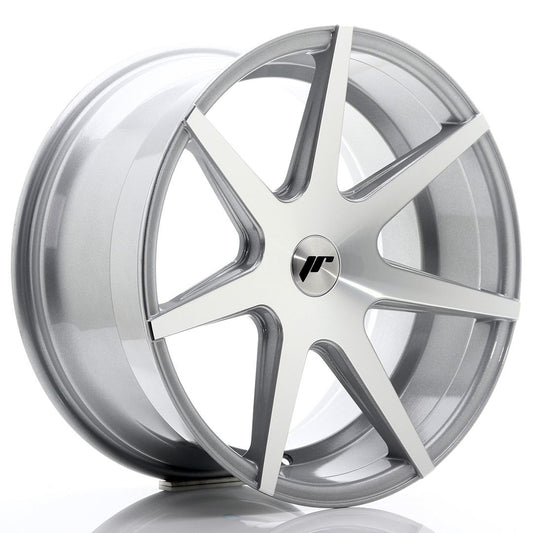 JR20 19x9.5 ET20-40 Custom PCD Silver Machined Face