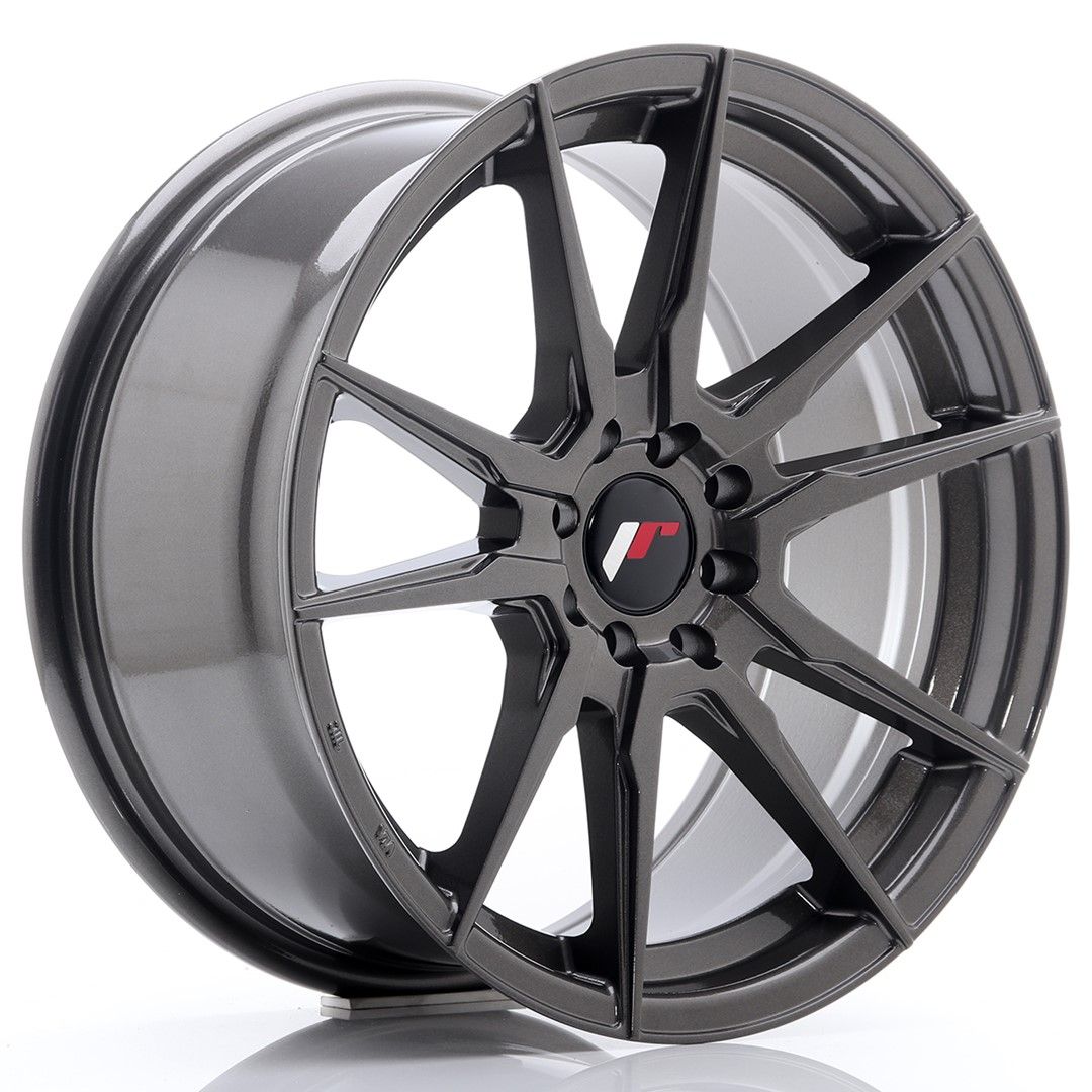 JR21 17x8 ET35 5x100, 5x114.3 hyper gris