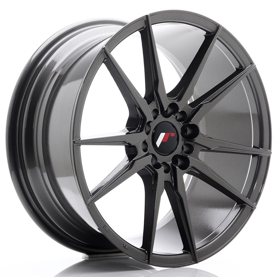 JR21 18x8.5 ET40 5x112, 5x114.3 hyper gris