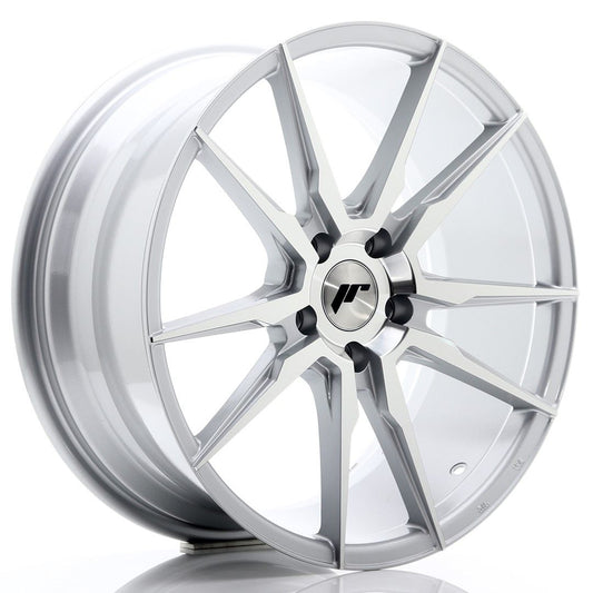 JR21 19x8.5 ET40 5x108 Face usinée argent