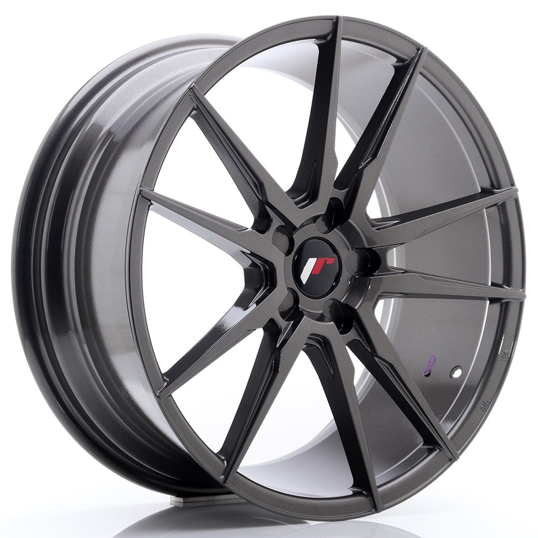 JR21 20x8.5 ET20-40 Aangepaste PCD Hypergrijs