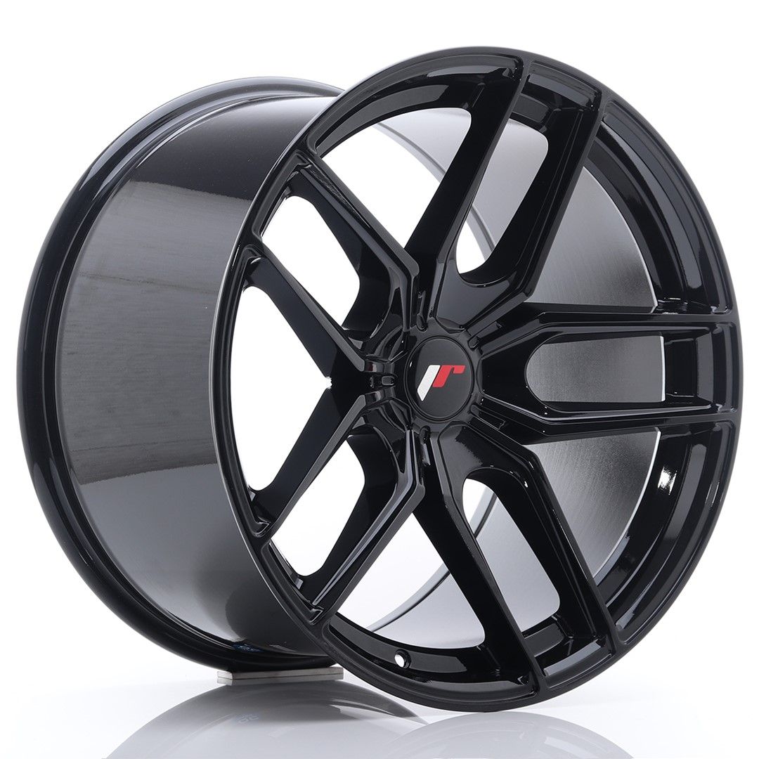 JR25 19x11 ET20-40 Aangepaste PCD Glanzend Zwart