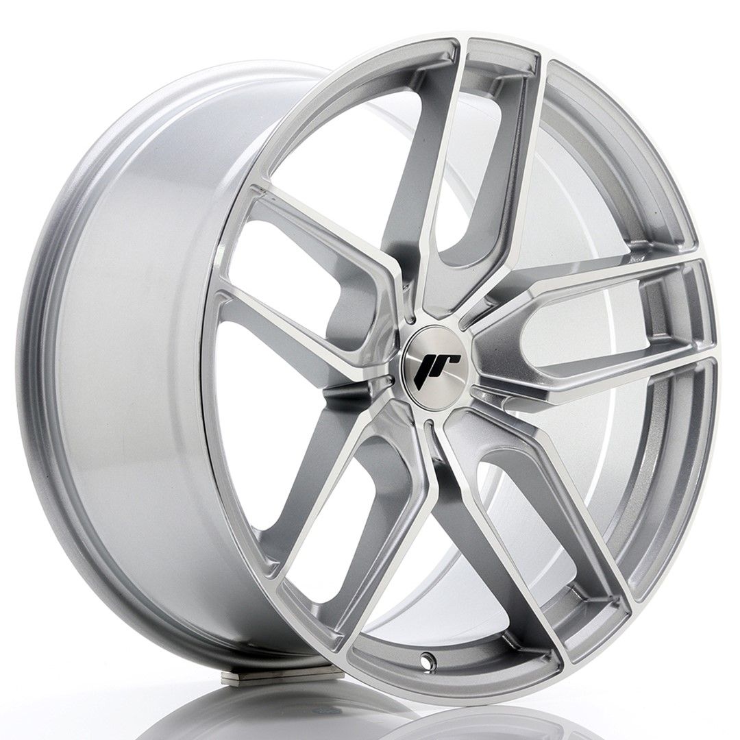JR25 19x9.5 ET20-40 Aangepaste PCD Zilveren Bewerkte Voorkant