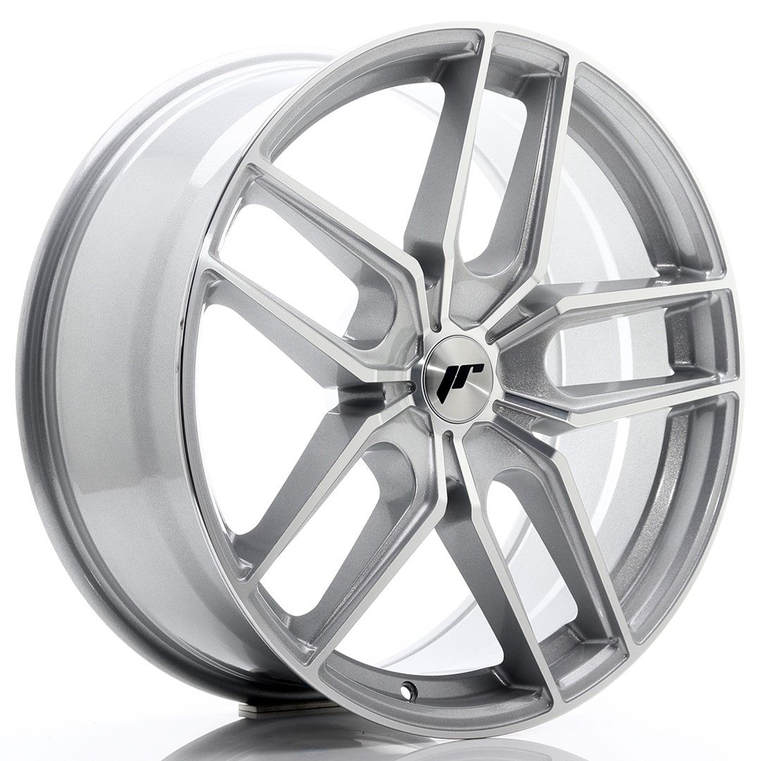 JR25 20x8.5 ET20-40 Aangepaste PCD Zilveren Bewerkte Voorkant