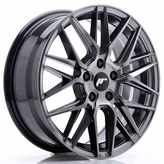 JR28 17x7 ET25 4x108 Hyper Black