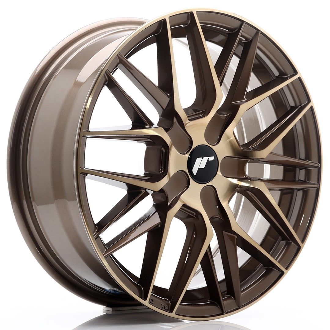JR28 17x7 ET20-45 Aangepaste PCD Platinabrons