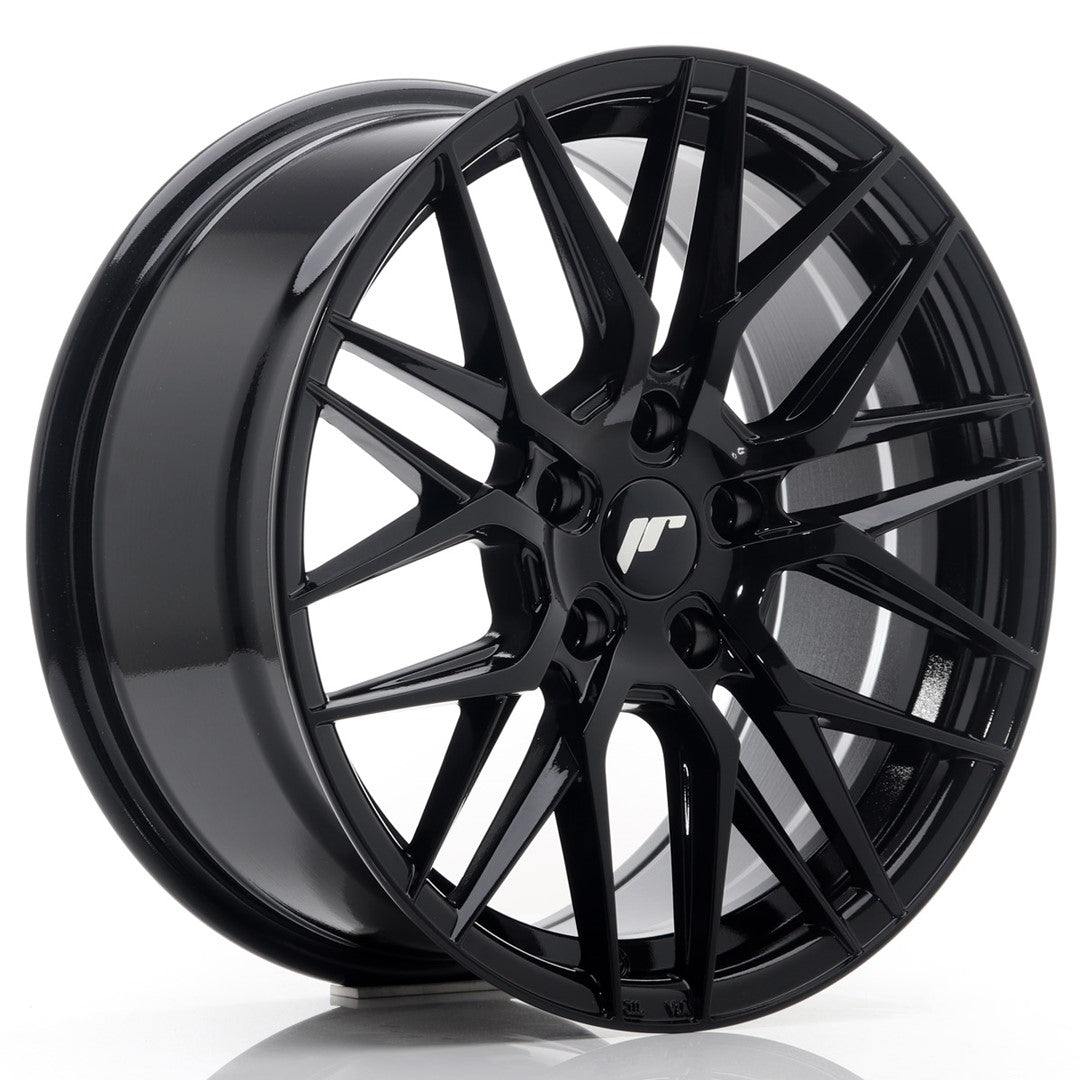 JR28 17x8 ET35 5x100 Noir brillant
