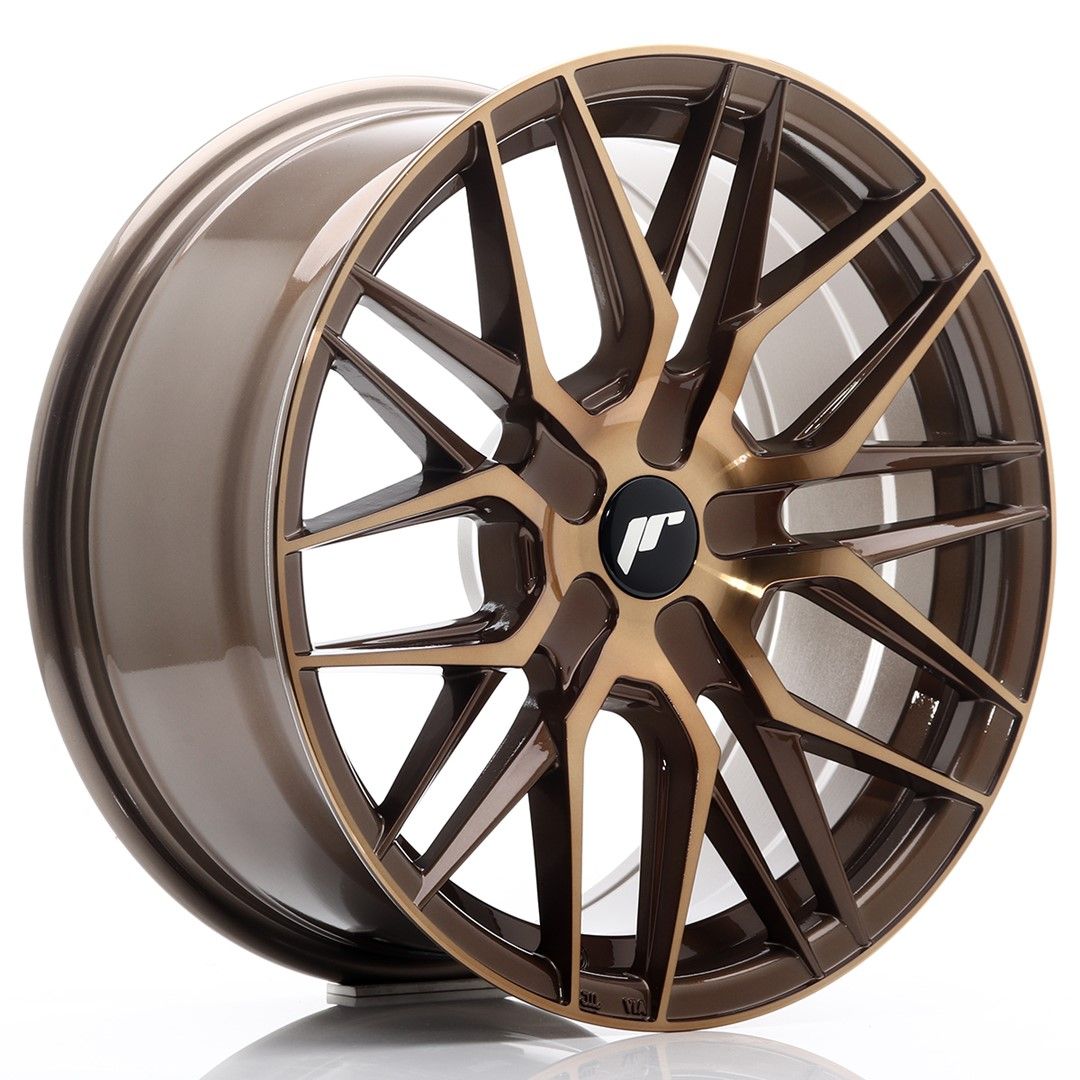 JR28 17x8 ET25-40 Aangepaste PCD Platinabrons