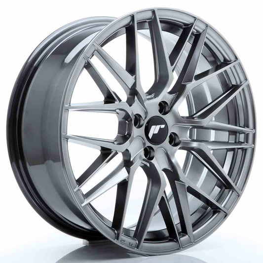 JR28 18x7.5 ET40 4x108 Hyper Black