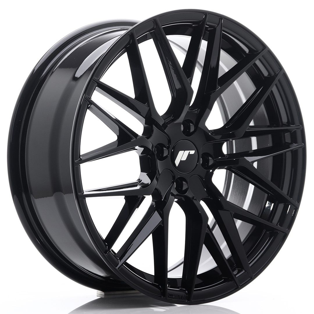 JR28 18x7,5 ET40 4x100 Noir brillant