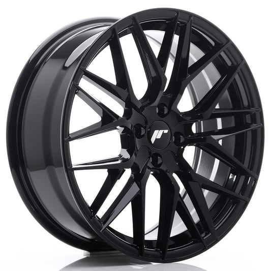 JR28 18x7,5 ET40 4x100 Noir brillant