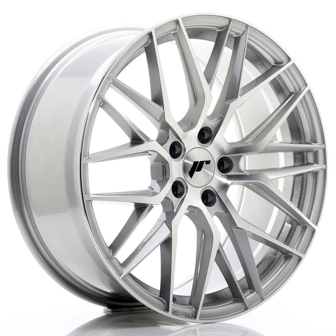JR28 19x8,5 ET40 5x112 Face usinée argentée