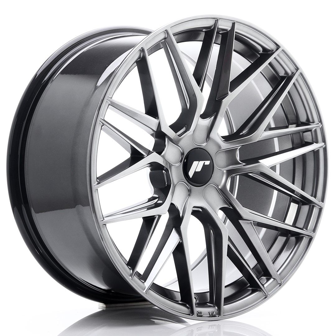 JR28 19x9,5 ET20-40 PCD personnalisé Hyper noir