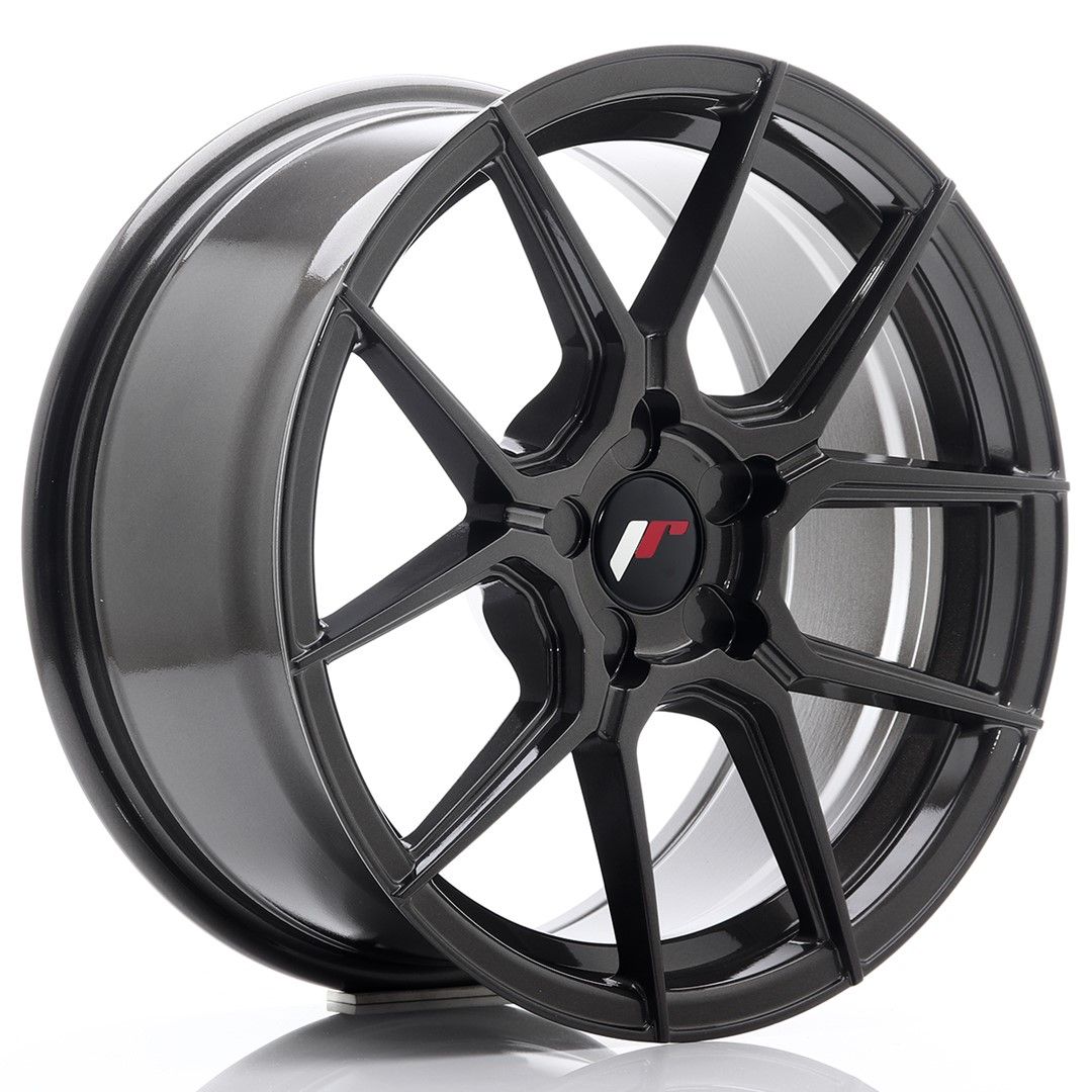 JR30 17x8 ET20-40 Custom PCD Hyper Gray