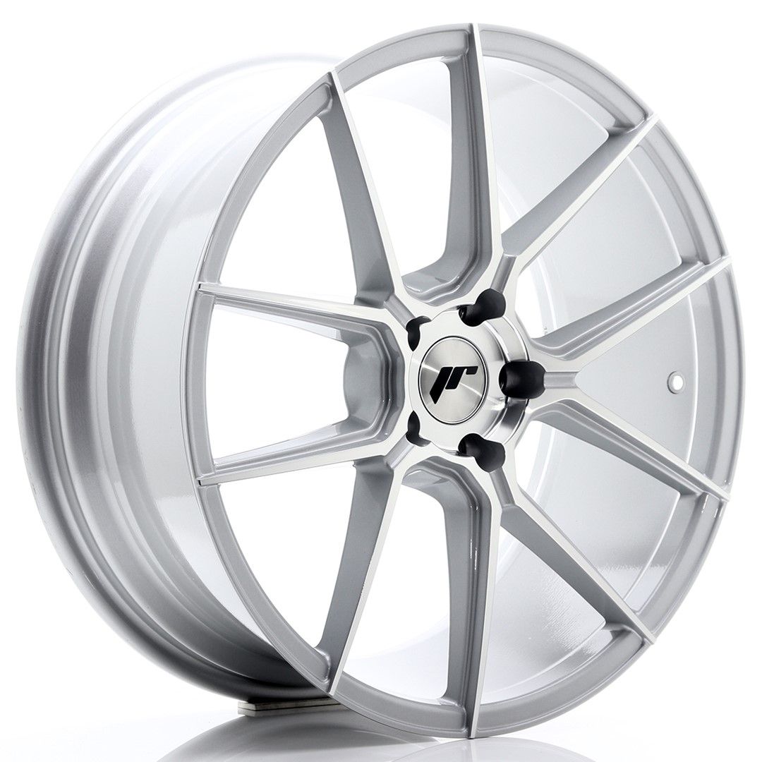 JR30 20x8.5 ET40 5x112 Face usinée argentée