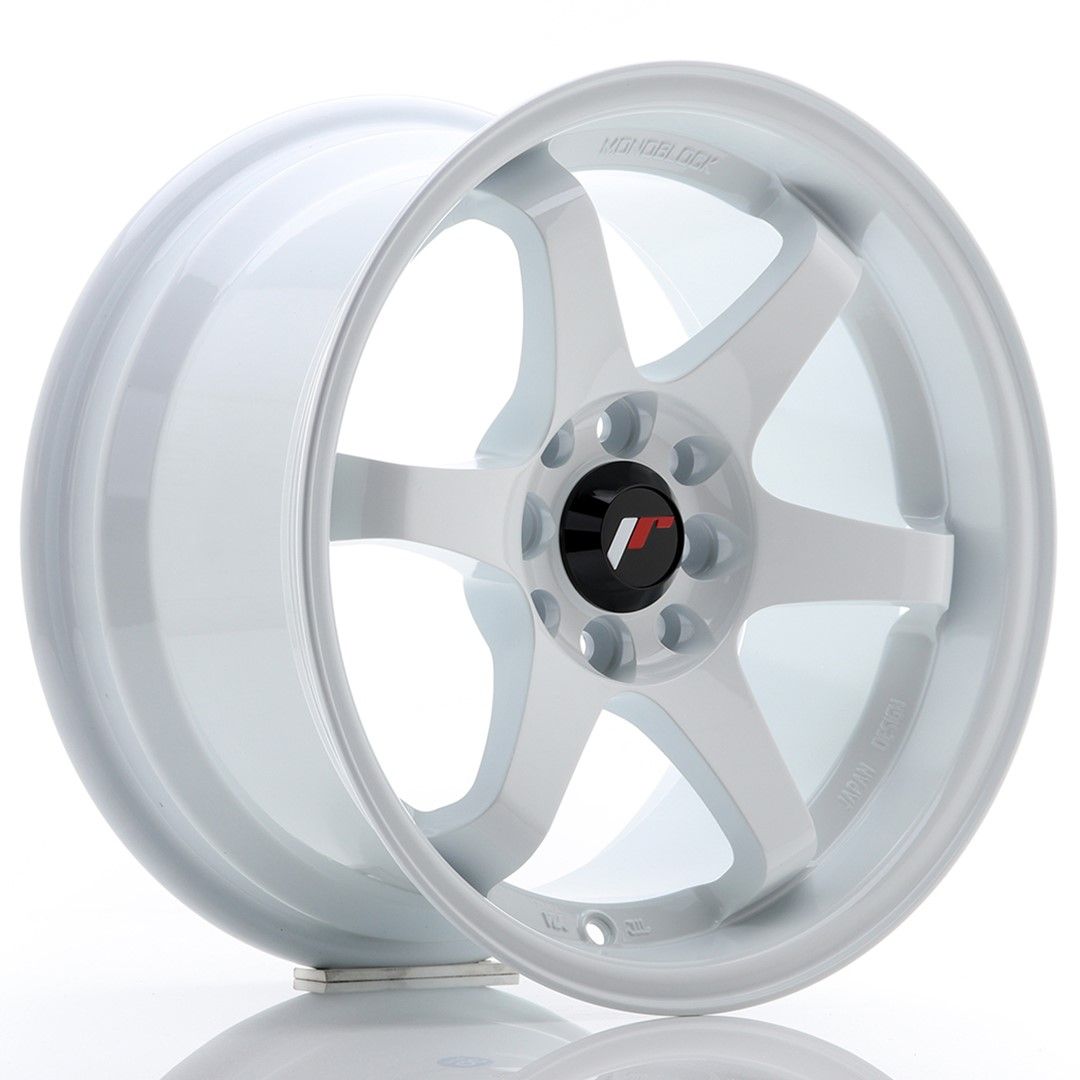 JR3 15x8 ET25 4x100, 4x114.3 wit